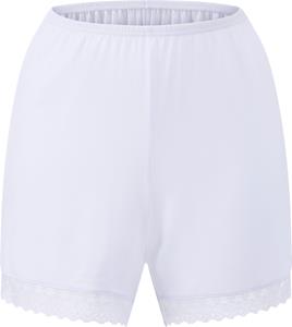 Wäschepur Dames Shorts wit Maat