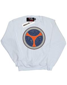 Marvel Heren Black Widow Movie Taskmaster Shield Poses Katoenen sweatshirt