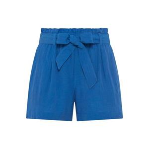 Lascana Short in paperbag-stijl van linnenmix (Met een bindceintuur)