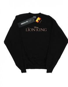 Disney Heren The Lion King Movie Logo Katoenen sweatshirt