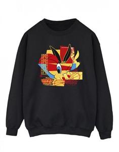 Looney Tunes Heren Tweeday Rabbit Nieuwjaar katoenen sweatshirt