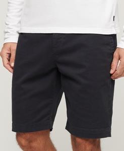 Superdry Mannen Vintage Chinoshort Blauw