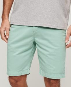 Superdry Mannen Vintage Chinoshort Groen