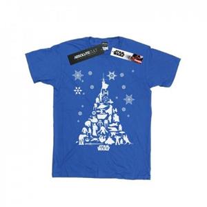 Star Wars meisjes kerstboom katoenen T-shirt