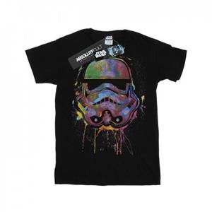 Star Wars meisjes Stormtrooper Paint Splats katoenen T-shirt