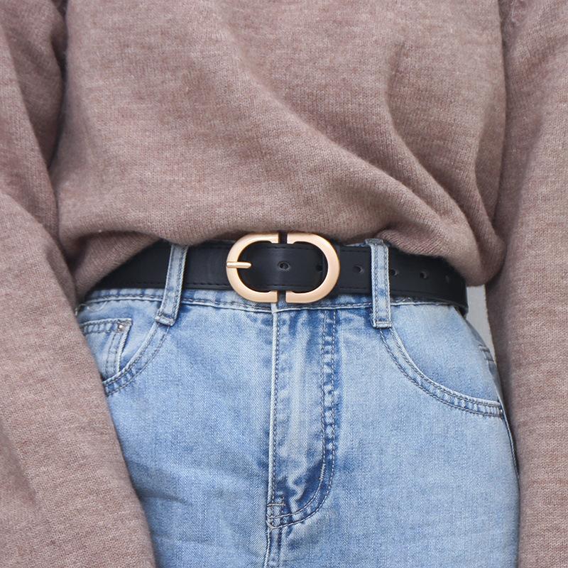 Foreign Parts 100 cm vrouwelijke riem metalen gesp riem pak jeans kledingaccessoires