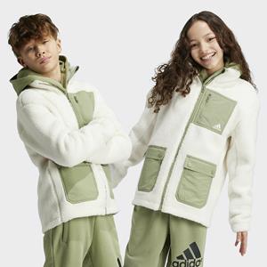 ADIDAS SPORTSWEAR Vest in sherpa met kap