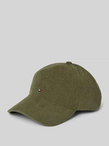 Tommy Hilfiger Cap Corduroy Olivgrün -