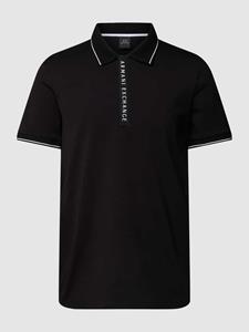 Armani Exchange Poloshirt met contraststrepen