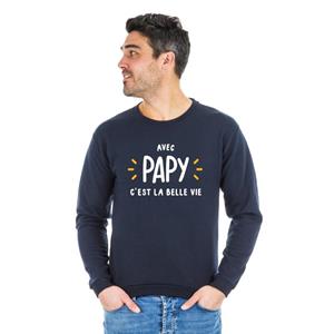 We are family Herensweater - MET PAPY IS HET HET MOOIE LEVEN