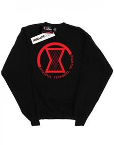 Marvel heren Black Widow Movie atletisch logo katoenen sweatshirt