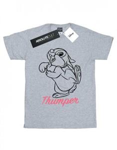 Disney meisjes Bambi Thumper lijntekening katoenen T-shirt