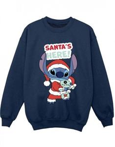 Disney Boys Lilo & Stitch Santa's Here Sweatshirt