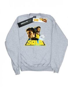 Star Wars jongens Solo Retro driehoekig sweatshirt