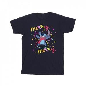 Disney Lilo & Stitch vrolijk regenboog T-shirt voor jongens