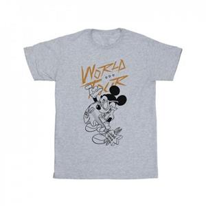 Disney Mickey Mouse World Tour Line T-shirt voor jongens