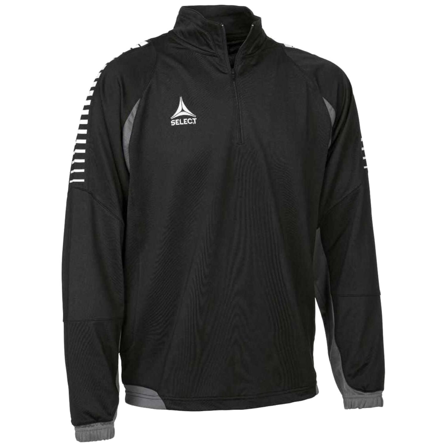 Select Chile 1/2 Zip Hoodie, Mens black Sweatshirt