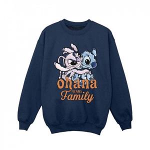 Disney Girls Lilo en Stitch Ohana Angel Hug Sweatshirt