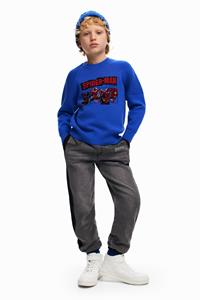 Desigual Spiderman-sweater zonder capuchon - BLUE