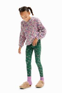 Desigual leggings - GREEN