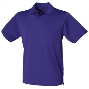 Henbury heren piqué poloshirt