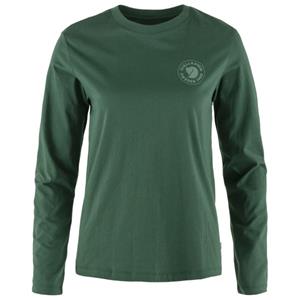 Fjällräven  Women's 1960 Logo T-Shirt L/S - Longsleeve, groen