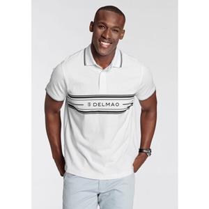 DELMAO Poloshirt met print