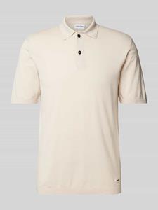 CK Calvin Klein Regular fit poloshirt in effen design