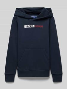 Jack & jones Hoodie met capuchon, model 'PLAYER'