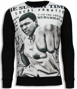 Local Fanatic Muhammad ali newspaper sweater