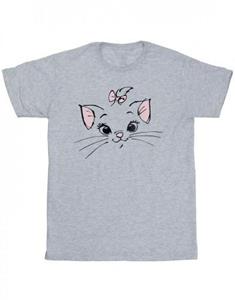 Disney Girls Classics Marie Face Pocket katoenen T-shirt