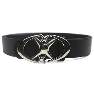 HAjuzhou Moon Star Design lederen riem Y2k Punk riem gotische decoratieve riem heren dames