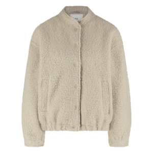 Nukus Fw2411021 9 baltimore jacket boucle sand