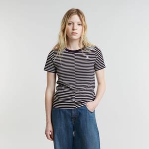 G-Star RAW Front Seam Stripe Top - Meerkleurig - Dames