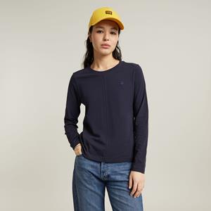 G-Star RAW Front Seam Top - Donkerblauw - Dames