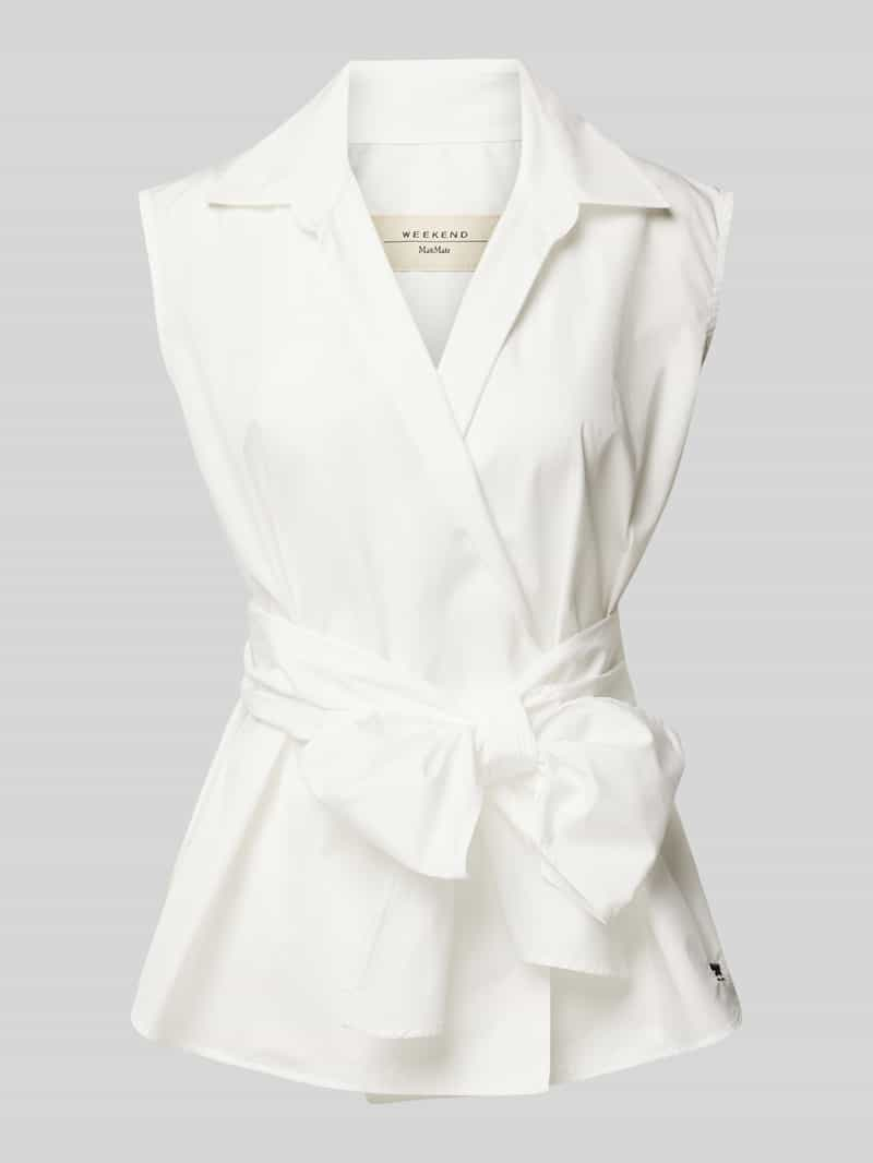 Weekend Max Mara Blousetop met strikdetail