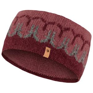  Övik Path Knit Headband - Hoofdband, rood