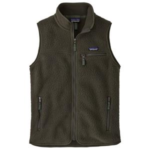 Patagonia  Women's Retro Pile Vest - Fleecebodywarmer, olijfgroen