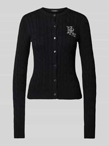 Lauren Ralph Lauren Cardigan met kabelpatroon, model 'RALHAN'