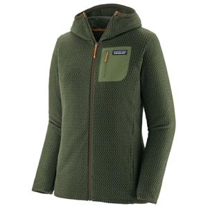 Patagonia  Women's R1 Air Full-Zip Hoody - Fleecevest, olijfgroen