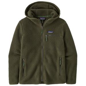 Patagonia  Women's Retro Pile Hoody - Fleecevest, olijfgroen