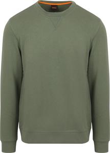 Boss Sweater Westart Open Groen