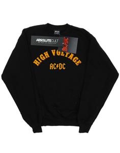 AC/DC Hoogspanning collegiaal katoenen sweatshirt voor heren