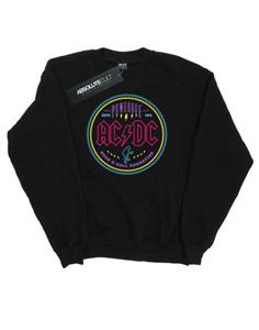 AC/DC Heren cirkel neon katoenen sweatshirt