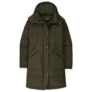 Patagonia  Women's Downdrift Parka - Lange jas, olijfgroen