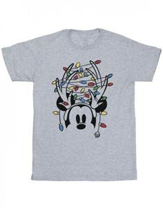 Disney jongens Mickey Mouse kerst hoofdlichten T-shirt