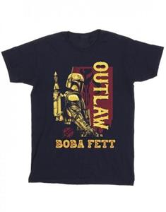 Star Wars jongens het boek van Boba Fett noodlijdende Outlaw T-shirt