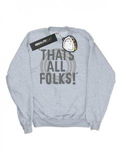 Looney Tunes Boys That's All Folks-sweatshirt met tekst