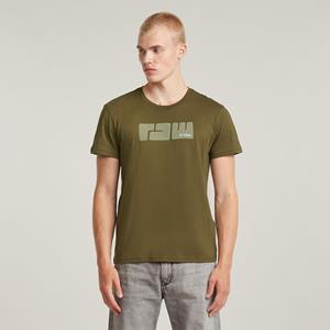 G-Star RAW RAW Puff T-Shirt - Groen - Heren