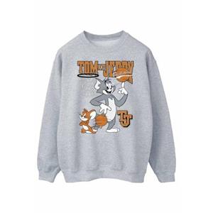 Tom And Jerry Tom en Jerry heren spinning basketbalsweatshirt